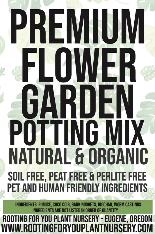 Premium Flower Garden Potting Mix - General Purpose For Florals - FormFusions