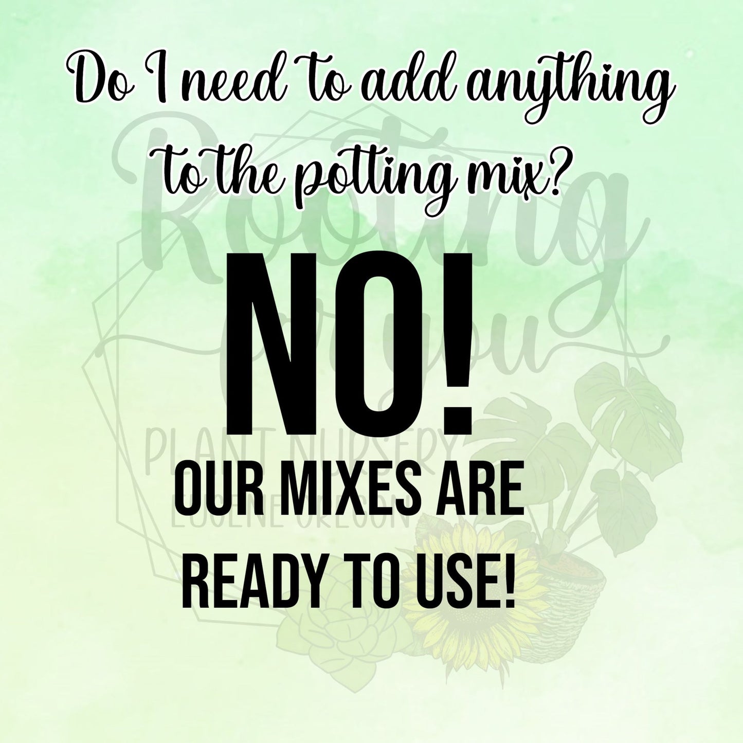 Premium Flower Garden Potting Mix - General Purpose For Florals - FormFusions