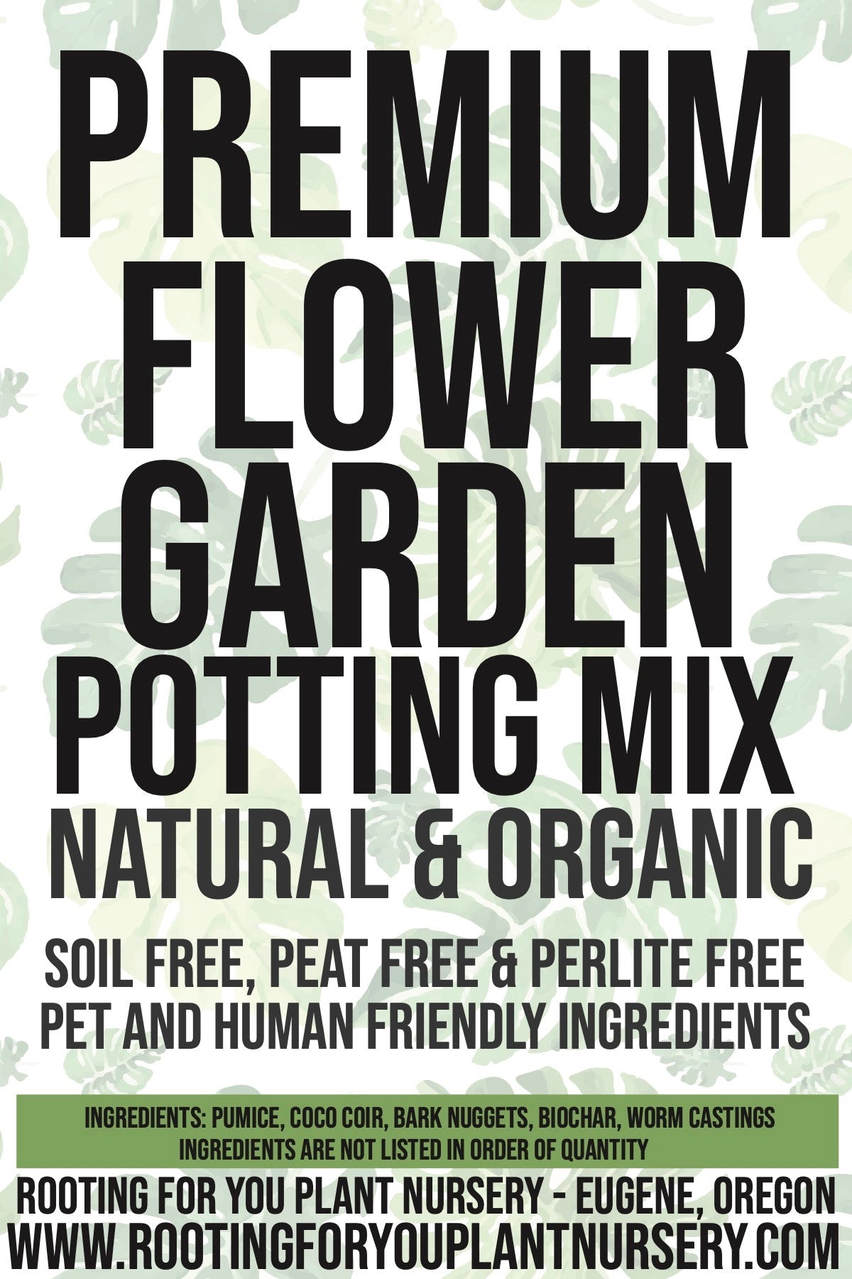 Premium Flower Garden Potting Mix - General Purpose For Florals - FormFusions