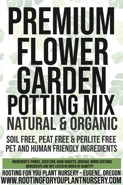 Premium Flower Garden Potting Mix - General Purpose For Florals - FormFusions